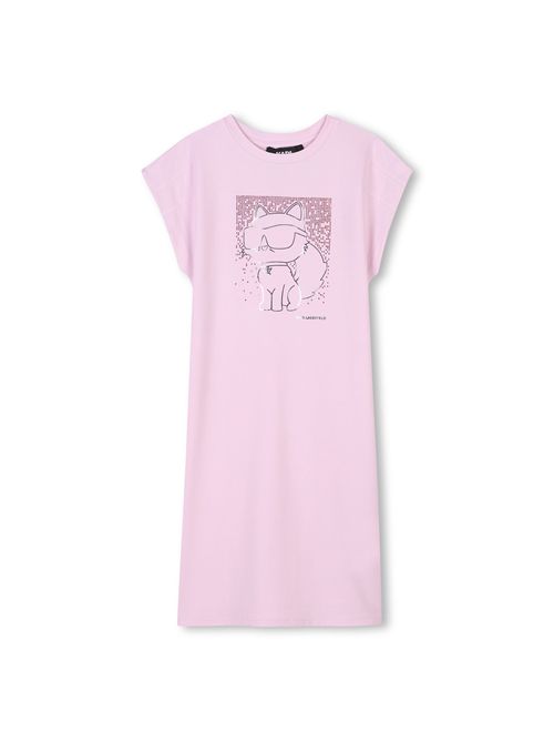 Abito rosa KARL LAGERFELD | Z30456MELOGRANO